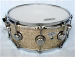 14x6 12ply Gold Glass Glitter Snare Drum